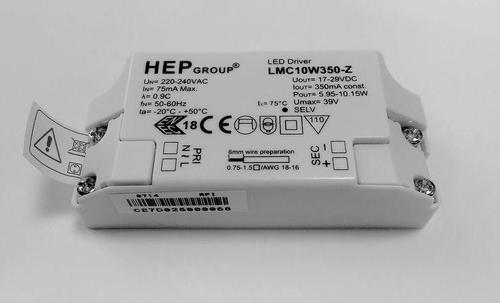 Mistic Lighting zasilacz HEP 10W 350mA MSTC-05420050