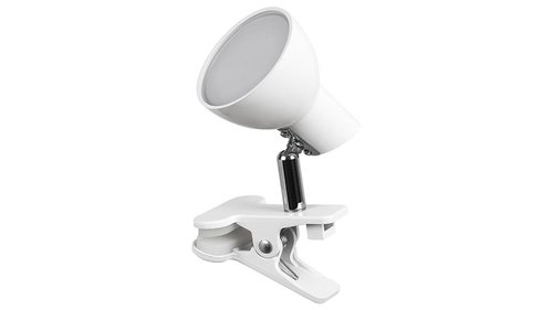 Lampka biurkowa z klipsem NOAH LED 5W 3000K 360lm biały Rabalux 1477