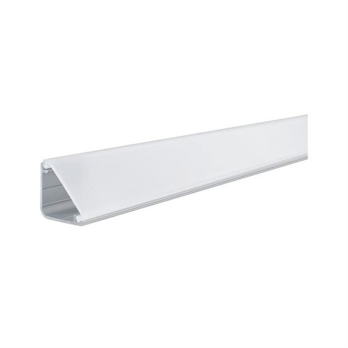 Zestaw profil L + przysłona 2m Delta Profil aluminium/satyna