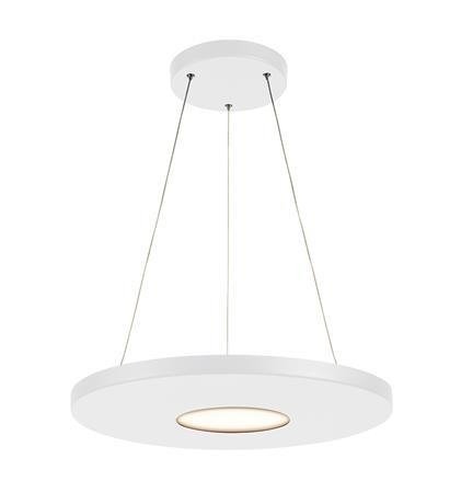 Lampa wisząca PLATE biała 18W 3000K 1000lm 230V 107590 Markslojd