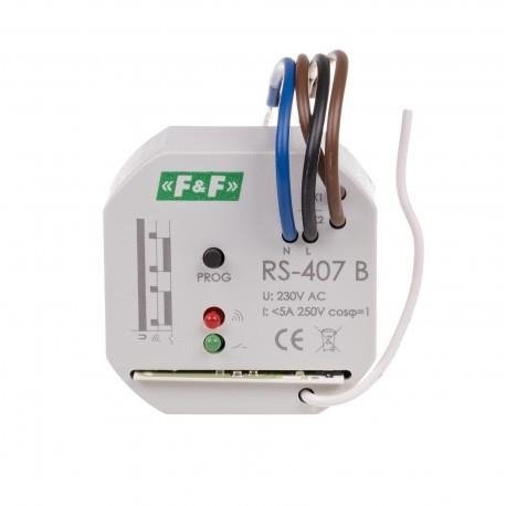 Przekaźnik sterowania radiowego bistabilny RS-407 B F&F