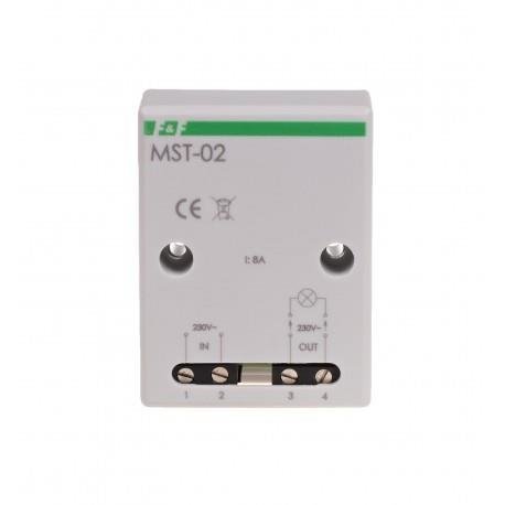 Sterownik oświetlenia 8A 1xNO 230VAC MST-02 F&F