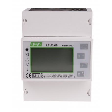 Licznik energii elektrycznej 3-fazowy LE-03MB F&F