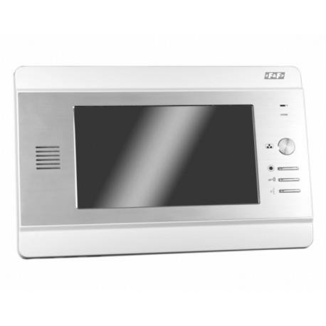 Monitor 7" biało-srebrny MK-02 F&F