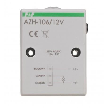 Automat zmierzchowy hermetyczny 16A 12V IP65 AZH-106 F&F