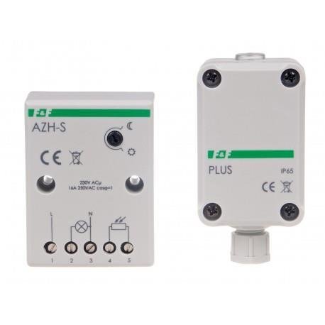 Automat zmierzchowy z sondą zewnętrzna PLUS 16A 230V AZH-S-PLUS F&F