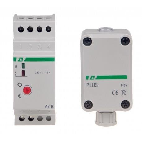 Automat zmierzchowy z sondą zewnętrzną PLUS 16A 230V AZ-B-PLUS F&F