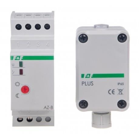 Automat zmierzchowy z sondą zewnętrzną 16A 12-264V AC/DC AZ-B PLUS UNI F&F