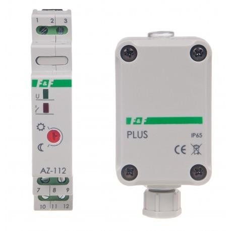 Automat zmierzchowy z sondą zewnętrzną PLUS 16A 230V AZ-112-PLUS F&F