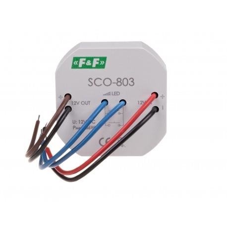 Ściemniacz oświetlenia LED do puszki fi60 36W 12V SCO-803 F&F