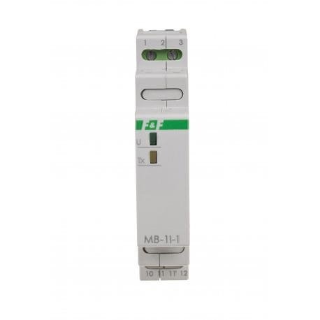 Przetwornik natężenia prądu z wyjściem MODBUS RTU MB-1I-1 15A F&F
