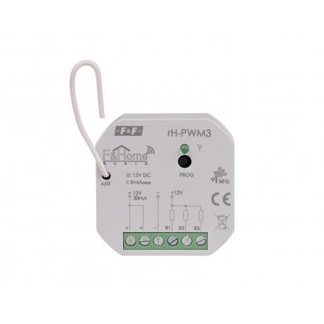 Sterownik PWM trzykanałowy niskiego napięcia F&Home RADIO rH-PWM3 F&F