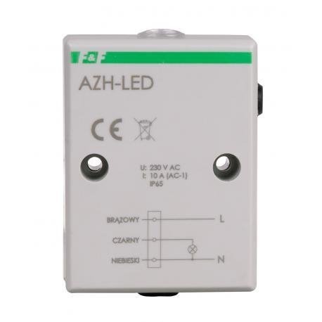 Automat zmierzchowy 10A 1xNO 195-253V AC AZH-LED 230 V F&F