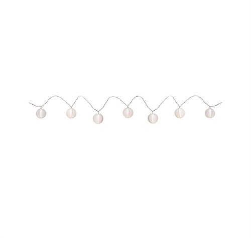 Girlanda ogrodowa łańcuch świetlny lampion 7xLED 3000K 7lm IP44 USB 5VDC