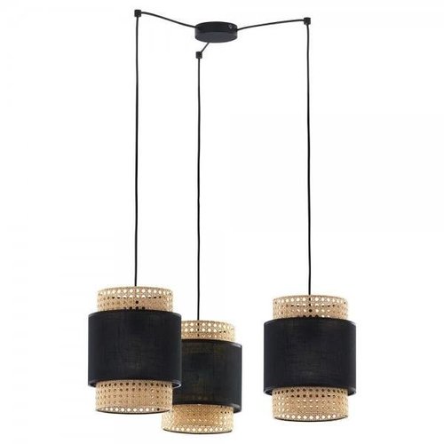 Lampa Wisząca Boho Czarny 3xE27 TK Lighting