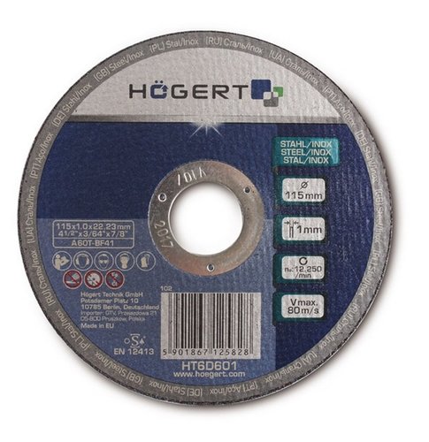 Tarcza korundowa 230 mm do metalu/inoxu 1.9 mm HT6D604 HOGERT
