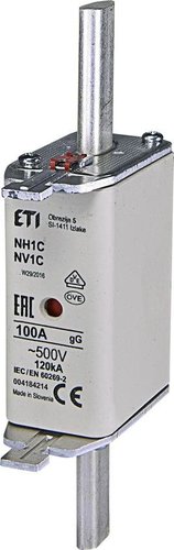 Wkładka bezpiecznikowa KOMBI NH1C gG 100A/500V ETI