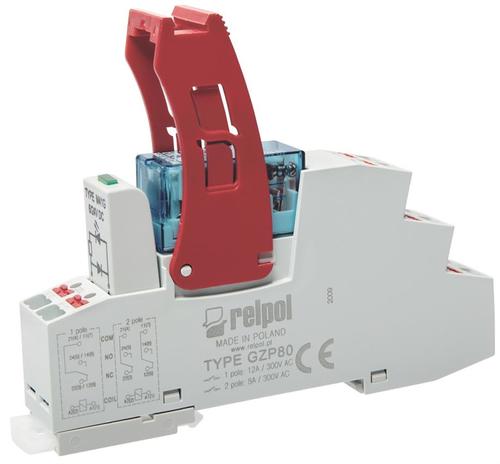 Przekaźnik interfejsowy PUSH-IN 2P 8A 24V DC 864990 Relpol