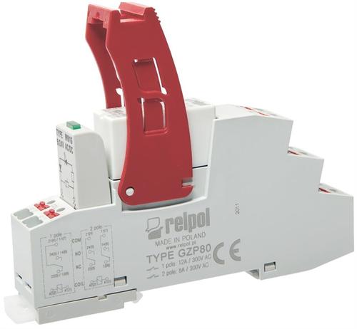 Przekaźnik interfejsowy PUSH-IN 1P 24V 16A 250V AC 864837 Relpol