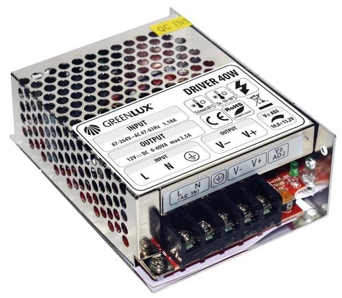 Elektroniczny zasilacz DRIVER LED IP20 40W Greenlux