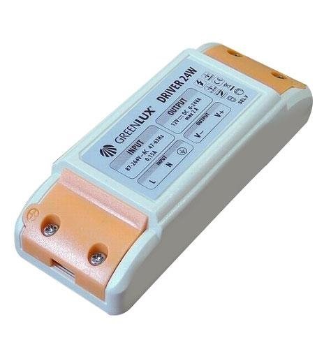 Elektroniczny zasilacz DRIVER LED IP20-P 24W Greenlux