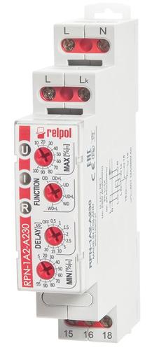Wielofunkcyjny przekaźnik do nadzoru prądu AC w sieci 1-fazowej 1P 12A 250V AC 12A 24V DC Wejście pomiarowe 2A 864366...