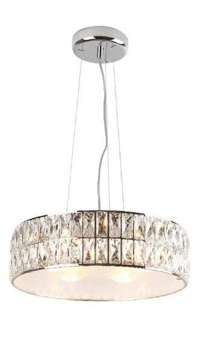 Lampa wisząca Diamante mała 5xG9 chrom kryształy P0236 Maxlight