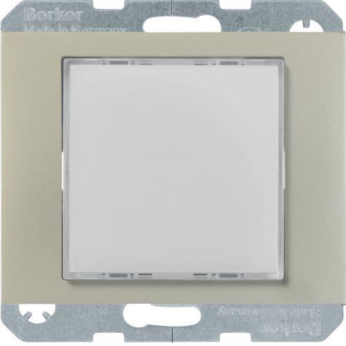 K.5 Sygnalizator świetlny LED, podświetlenie RGB stal szlachetna lakierowane Berker 29517004