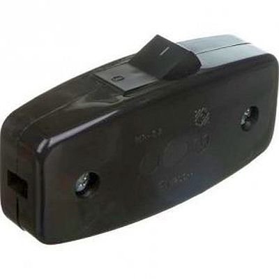 Łącznik kołyskowy 250V 2.5A czarny Schneider