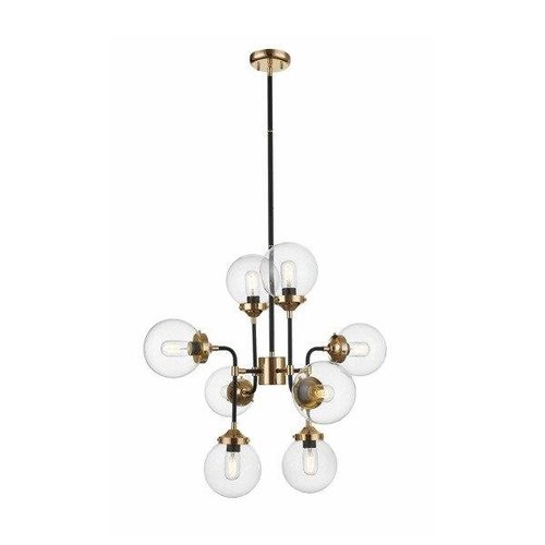 Lampa wisząca złoty kule bańki 8xE27 Zuma Line Riano Pendant P0454-08D-SDAC