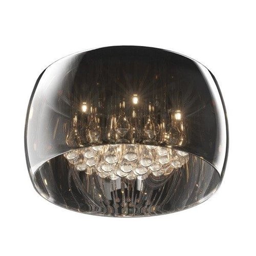 Lampa sufitowa transparentny srebrny okrągła 40cm 5xG9 Zuma Line Crystal Ceiling C0076-05L-F4FZ