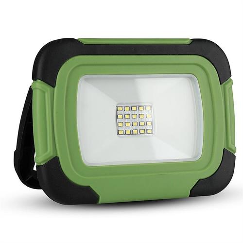 Naświetlacz LED akumulatorowy 10W 6400K 700lm by Samsung LED VT-11-R 502 V-TAC