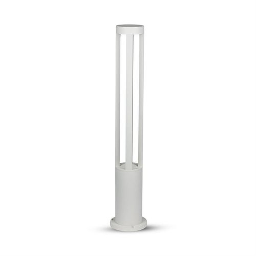Lampa stojąca LED duża zewnętrzna ogrodowa biała 80cm 3000K ciepła VT-820-W 8325 V-TAC