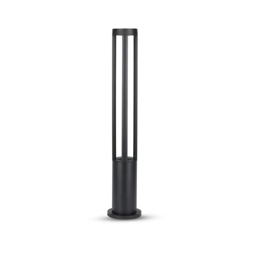 Lampa stojąca LED duża zewnętrzna ogrodowa czarna 80cm 6500K zimna VT-820-B 8333 V-TAC