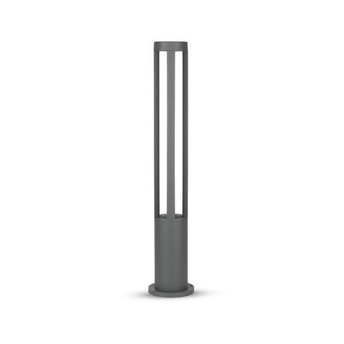 Lampa stojąca LED duża zewnętrzna ogrodowa szara 80cm 6500K zimna VT-820-G 8330 V-TAC