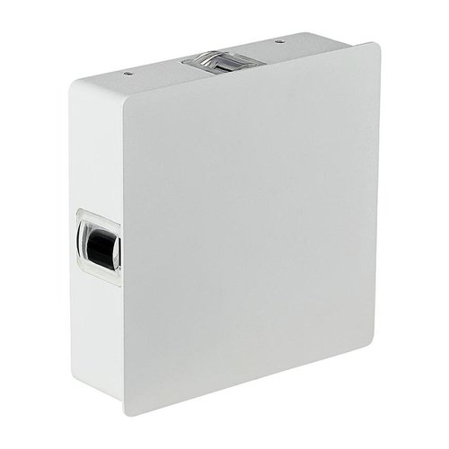Kinkiet zewnętrzny LED kwadrat biały 4W 4000K neutralna VT-704-W 8210 V-TAC