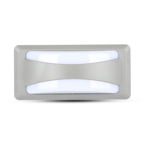 Lampa elewacyjna kinkiet LED 12W 3000K szary VT-8058 8245 V-TAC