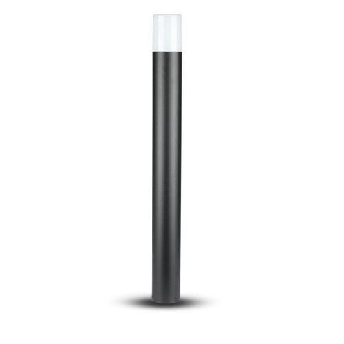 Lampa stojąca słupek zewnętrzny ogrodowy czarny GU10 80cm IP54 okrągły VT-7618 7568 V-TAC