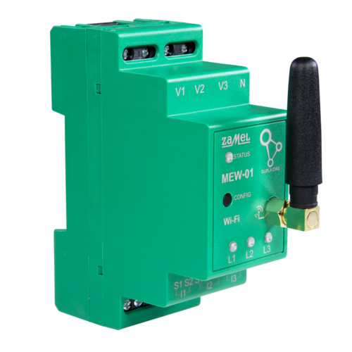 Monitor energii elektrycznej WIFI 3F+N MEW-01 Zamel