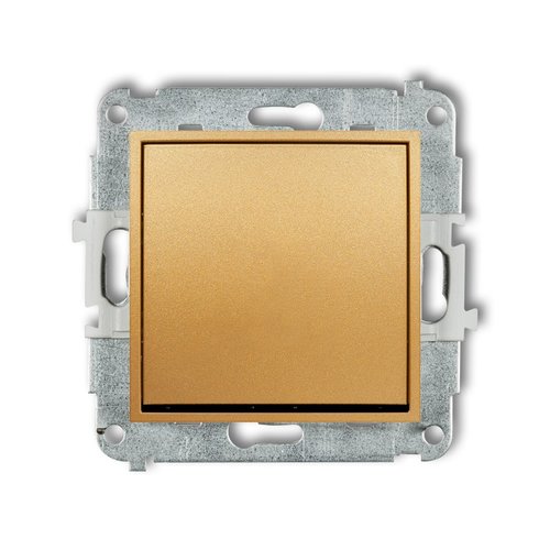 Mechanizm <span class="keyword" >łącznik</span>a schodowego (bez piktogramu) złoty 29MWP-3.1 Karlik Mini
