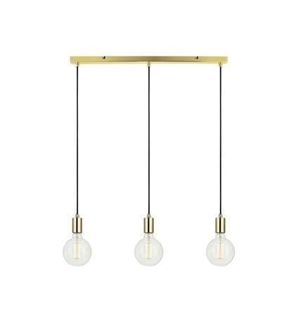Lampa wisząca SKY 3L E27 Prosta Złota 106335 Markslojd
