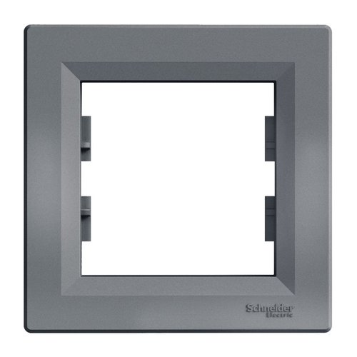 Ramka 1-krotna pozioma stal Asfora Schneider EPH5800162