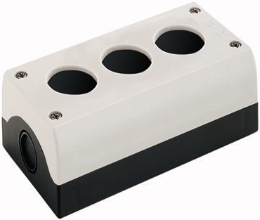 Obudowa kasety 3-otworowa 22mm szara IP67 M22-I3 Eaton 216538