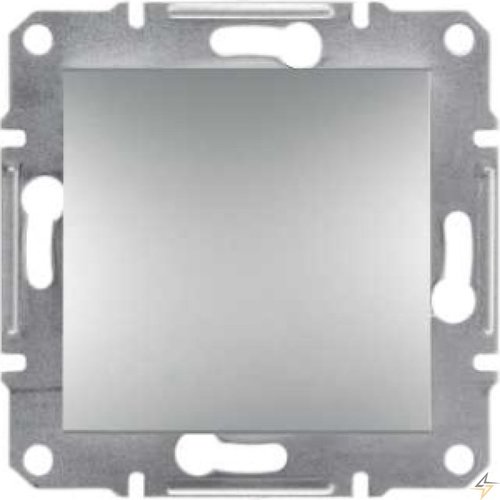 Zaślepka bez ramki, aluminium Schneider Asfora