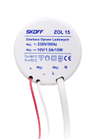 Zasilacz Opraw Ledowych typ ZOL 15, ZL-015-C-1-1-ML-PL-01, Skoff