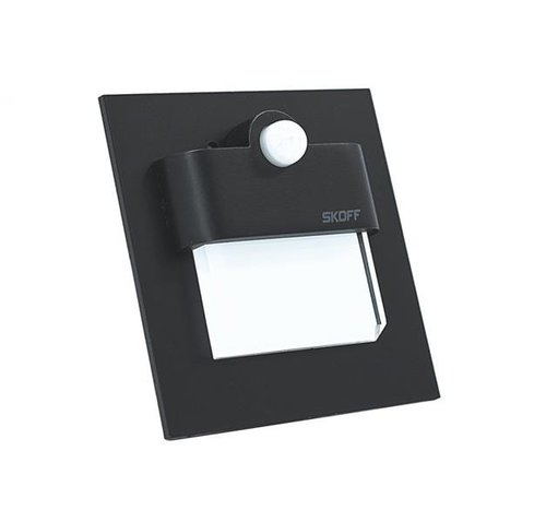 Oprawa Tango LED PIR 120 z czujnikiem ruchu 6000K czarny 10V DC Motion Sensor Light Skoff MJ-TAN-D-W