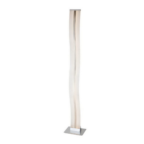 Lampa podłogowa stojąca Bertone chrom biały Azzardo AZ1292
