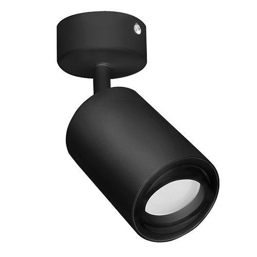 Oprawa sufitowa natynkowa plafon spotlight reflektor tuba Bemol SPT GU10 czarny Struhm 03534