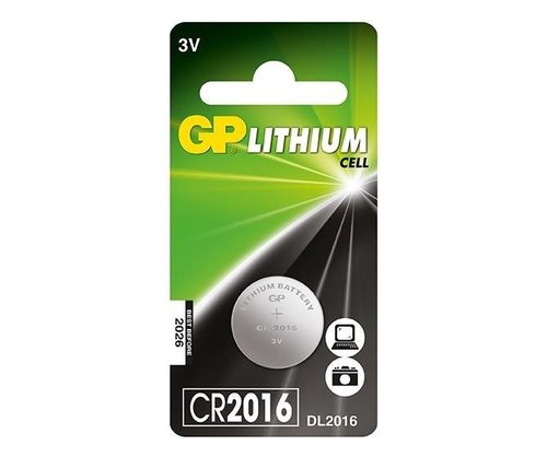 Bateria litowa CR2016 3V DL2016 GP Cell