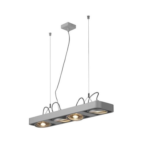 Aixlight R2 Long Led Qpar111 srebrnoszary SLV 159224